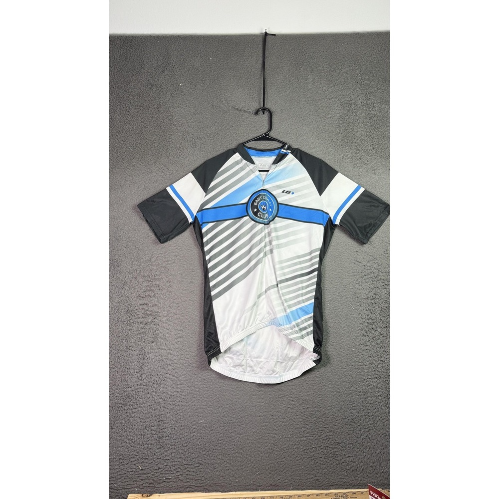 Garneau East Coast Club Cycling Jersey Large Short Sleeve Mens Bike‎ Shirt